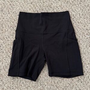 lululemon athletica Black Bike Shorts